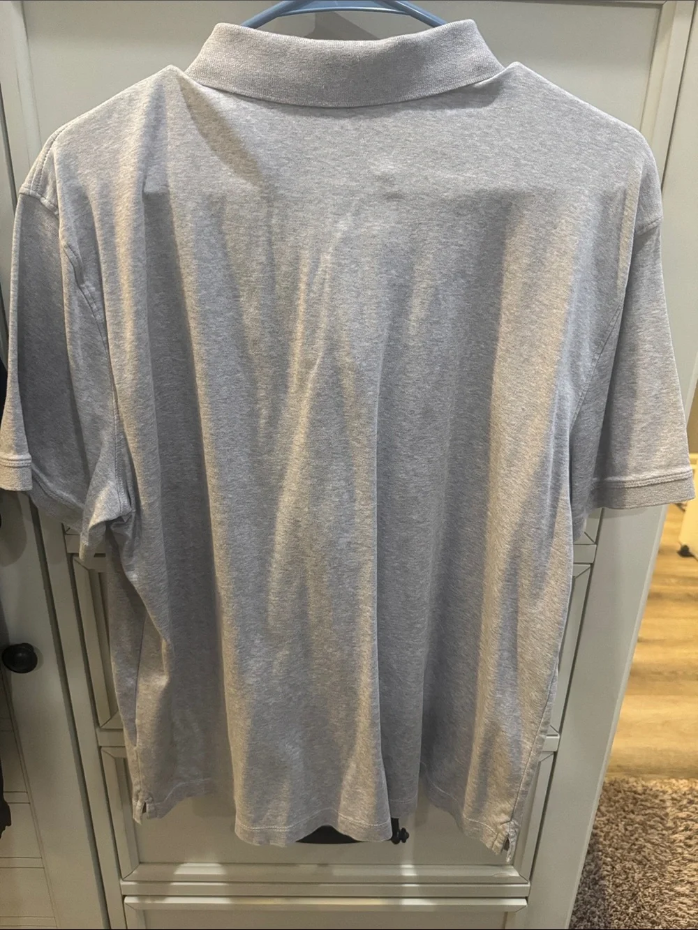2 for 1 DEAL- Banana Republic Men's Polo Pack — Black & Light Gray